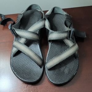 Chaco Black and Gray Men's Sandals
